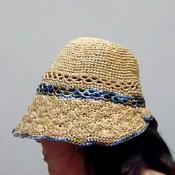 エコアンダリヤの夏帽子 8枚目の画像