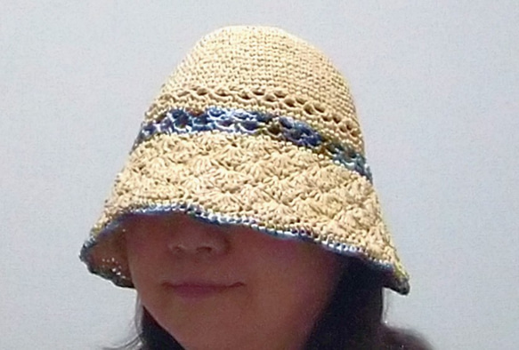 エコアンダリヤの夏帽子 5枚目の画像