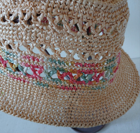エコアンダリヤの夏帽子 3枚目の画像