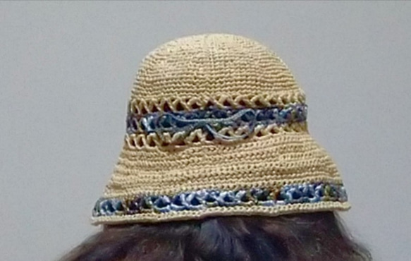 エコアンダリヤの夏帽子 8枚目の画像