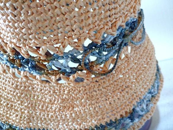 エコアンダリヤの夏帽子 3枚目の画像