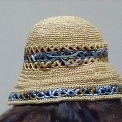 エコアンダリヤの夏帽子 10枚目の画像