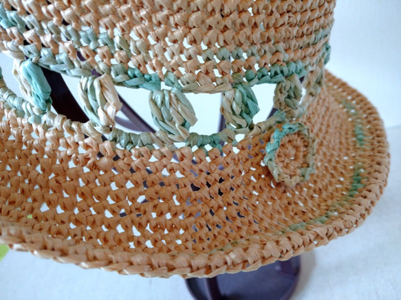 エコアンダリヤの夏帽子 4枚目の画像