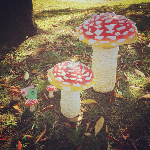 デカキノコ 立体・オブジェ ドングリキノコ 通販 1391939｜Creema
