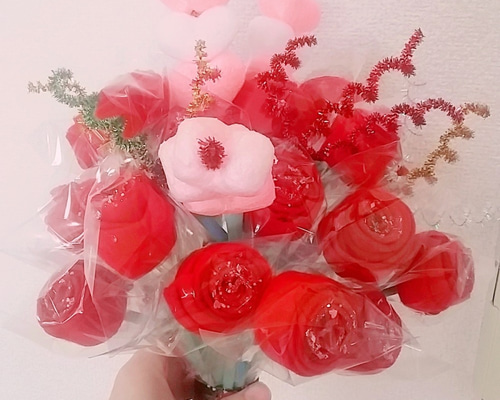 R様 ハンドメイドブーケ おまとめ 楽天市場】旬のおまかせブーケ 花束 おしゃれ かわいい