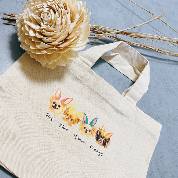 キャンバストートバッグ 