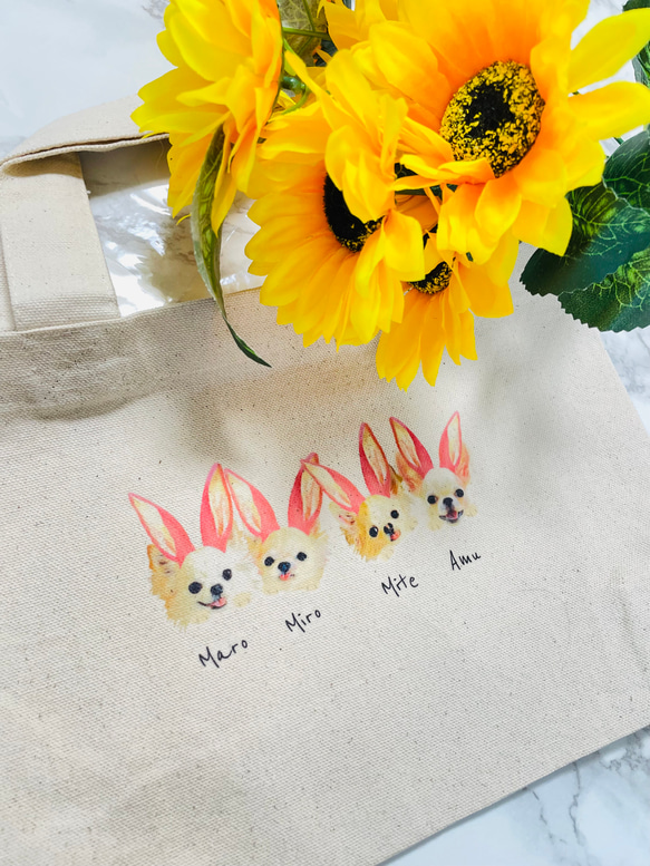 キャンバストートバッグ 