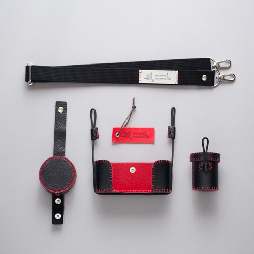 カメラケース『Black Leather(ブラックレザー)』(オリンパスフィルム