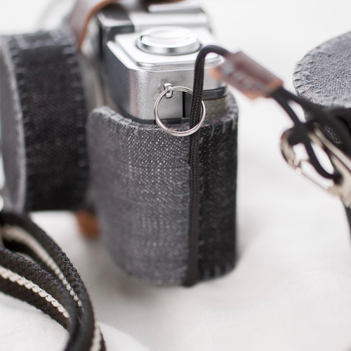 オリジナルカメラケースセット『Graphite Denim』（オリンパス