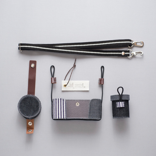 オリジナルカメラケースセット『Graphite Denim』（オリンパスフィルム