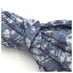 日傘　正絹　藍染　総絞り　バンブー　持ちて　二段階調整　和装　小物 3枚目の画像