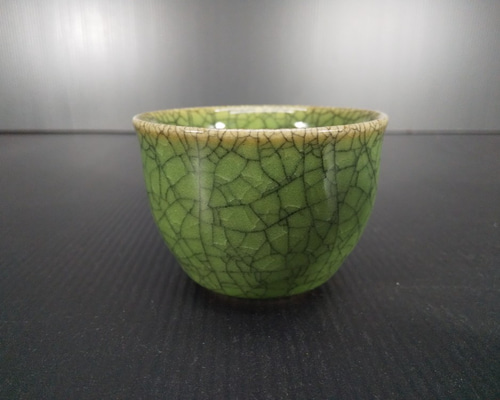 日本最大級 究極の古美術品◼️素晴らしい青磁の陶器◇3点セット◇茶碗