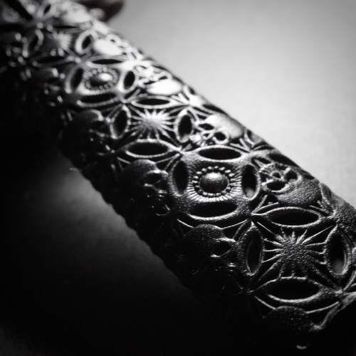 DR.VAPE 2】 ドクターベイプ2 レザーカバー skull mix 透彫
