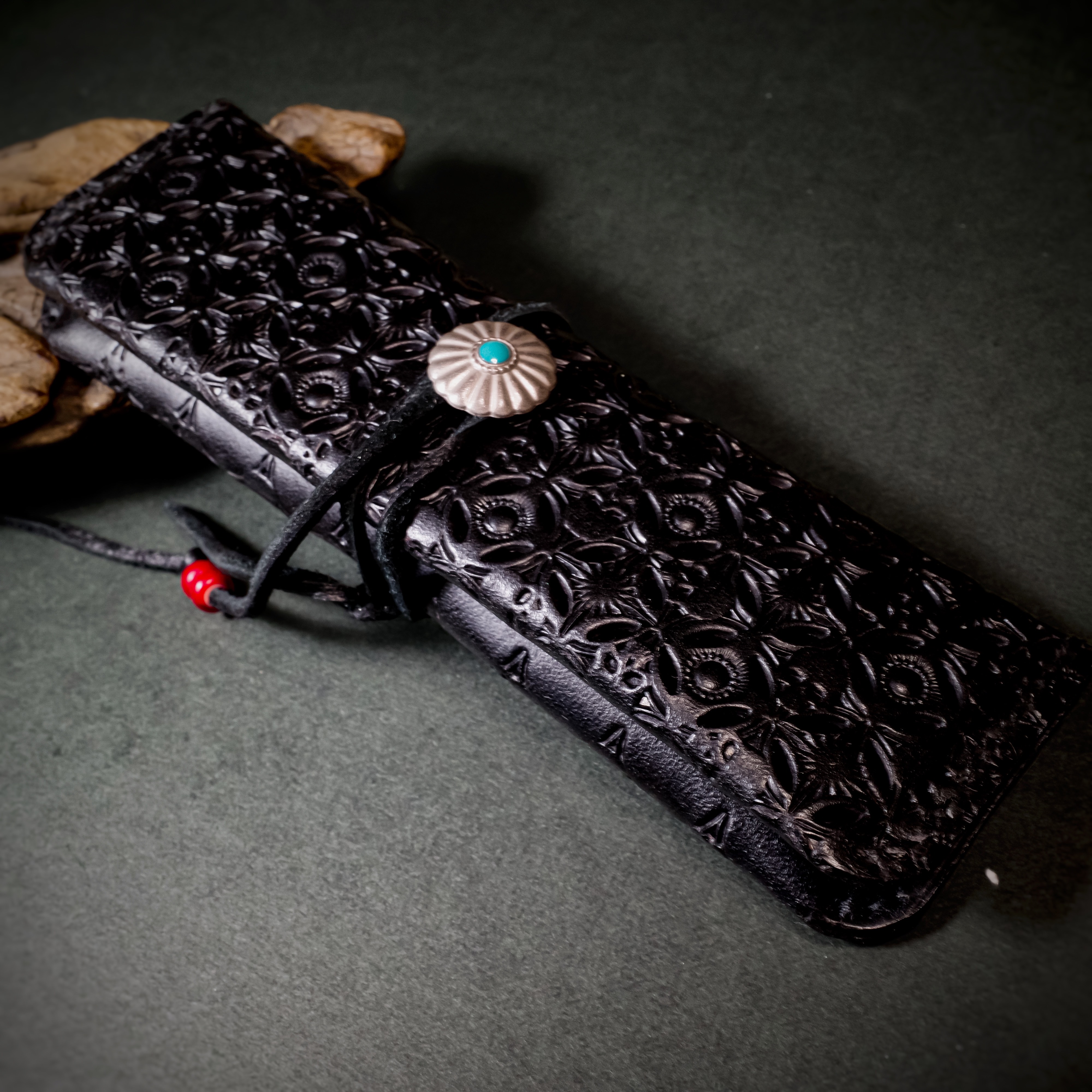 【DR.VAPE2】 ドクターベイプ2 レザーケース skull mix 透彫