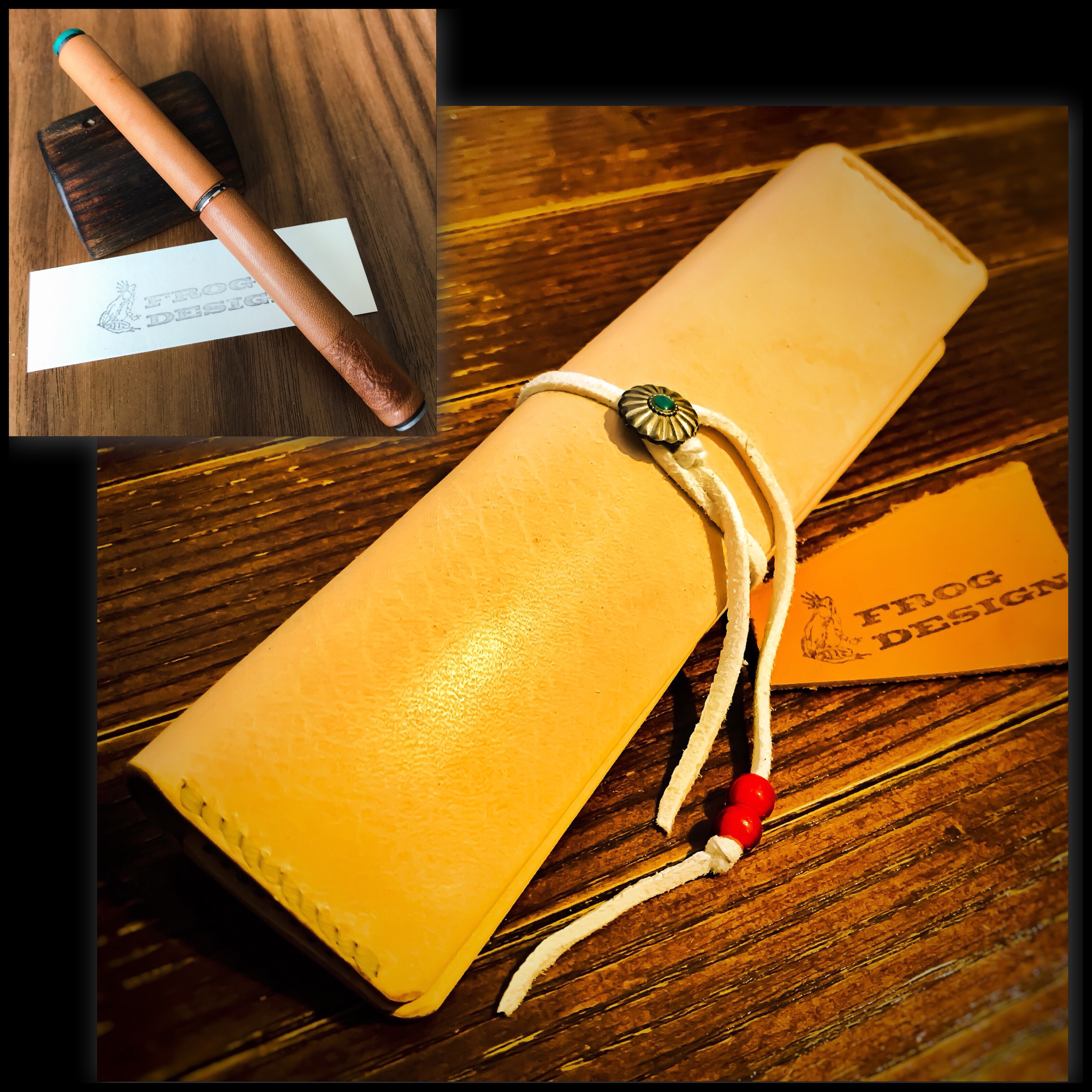 【PloomTECH CSet】プルームテック 本革製ケース ロング & カバーセット