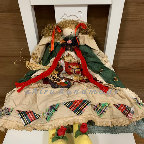 ♡K-CAT♡トールペイント♡カントリードールのクリスマス