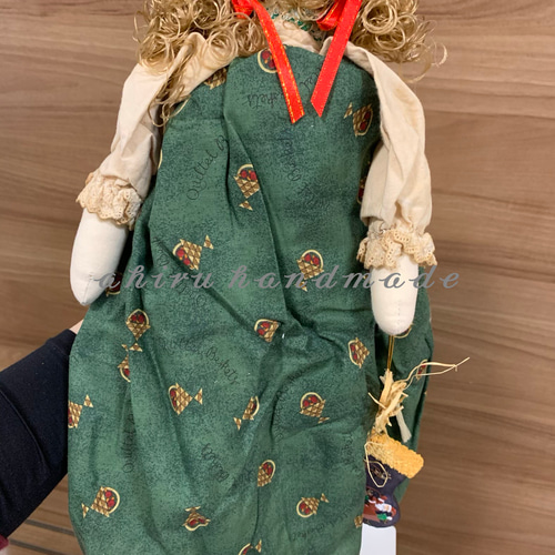 ♡K-CAT♡トールペイント♡カントリードールのクリスマス♡ハンドメイド♡ ♡K-CAT♡トールペイント♡カントリードールのクリスマス