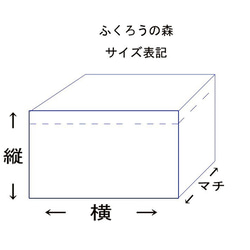 うさぎのバレリーナ（ブルー）　 リバーシブルお弁当袋とコップ袋セット 8枚目の画像