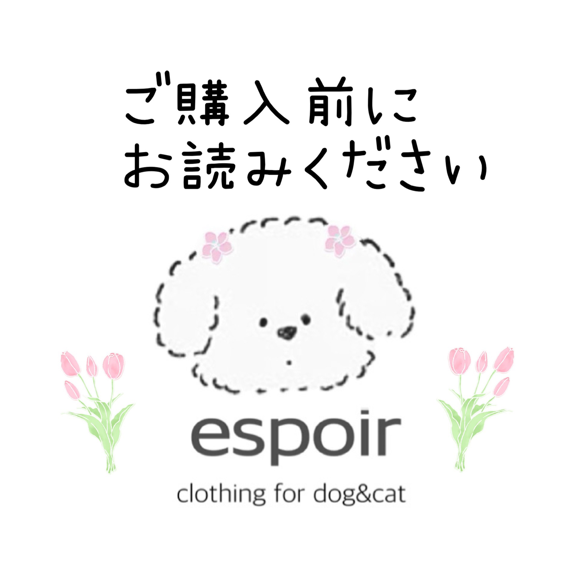 ご購入前にお読みください