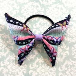 羽織柄♡蝶々柄♡和柄蝶々ヘアゴム♡キッズヘアゴム♡オーダーページ 0_5ed6b6aa8c200e27c65c383298f6