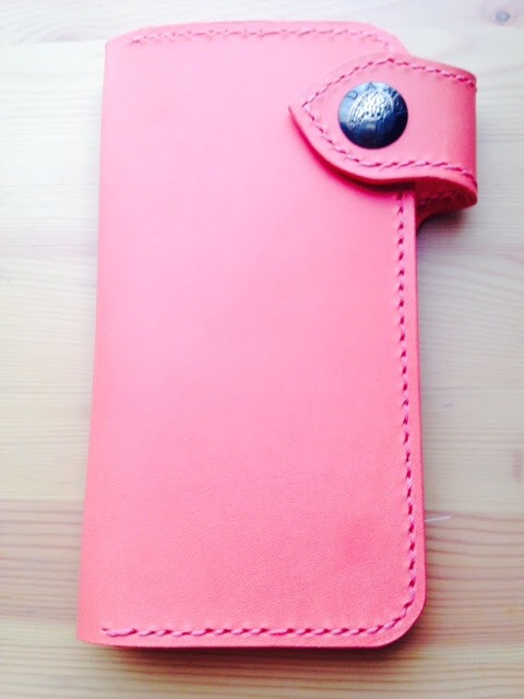 NATIVE 【ピンク】 長財布 革 栃木レザー 財布 ロングウォレット