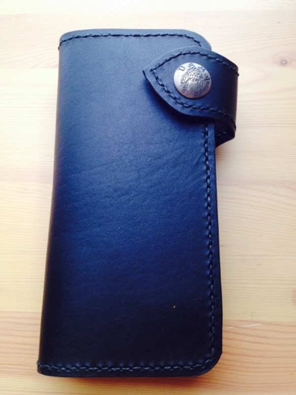 NATIVE 【カード入れ36枚/黒/ブラック】長財布 革 栃木レザー 長財布 