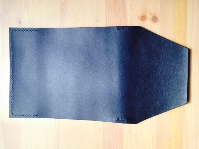 RITES 【黒/ブラック】　A6 栃木レザー ブックカバー ステーショナリー