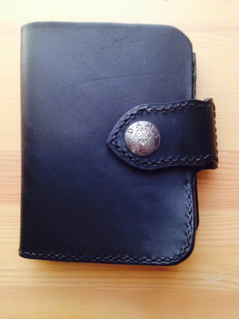 HALF MOON 【カード入れ16枚/黒/ブラック】財布 ビルフォールド