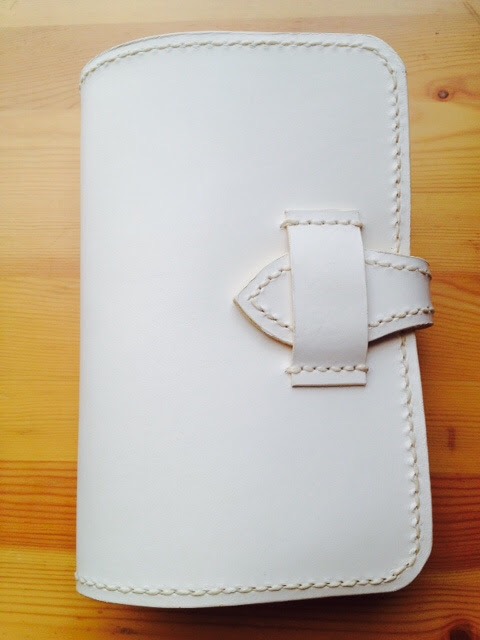 ROOTS 【白/ホワイト】　システム手帳 革 レザー ステーショナリー 文具