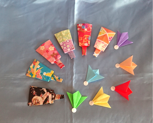 和柄＊ミニ羽子板、ミニ羽根♪壁画、アルバムなどなど 型紙 ワクワク