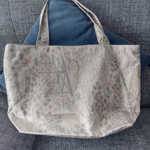 大島紬リメイクトートバッグ