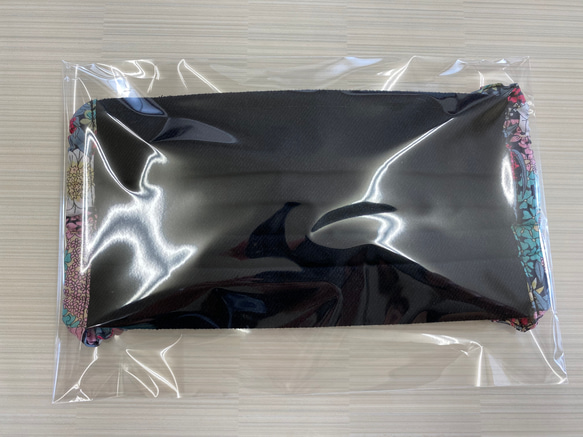 【送料無料】【新色】12 布マスク　デニム生地　オーガニックコットン　ダブルガーゼ　リバティー 6枚目の画像