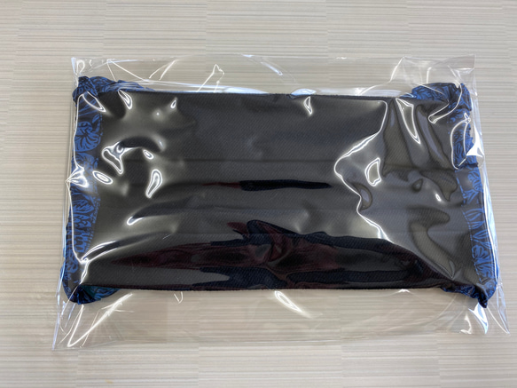 【送料無料】【新色】15 布マスク　デニム生地　オーガニックコットン　ダブルガーゼ　リバティー 6枚目の画像