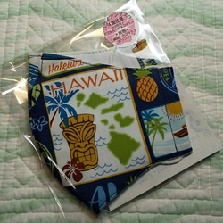 ハワイアンマスク 大人用  ティキ ウクレレ 1枚目の画像