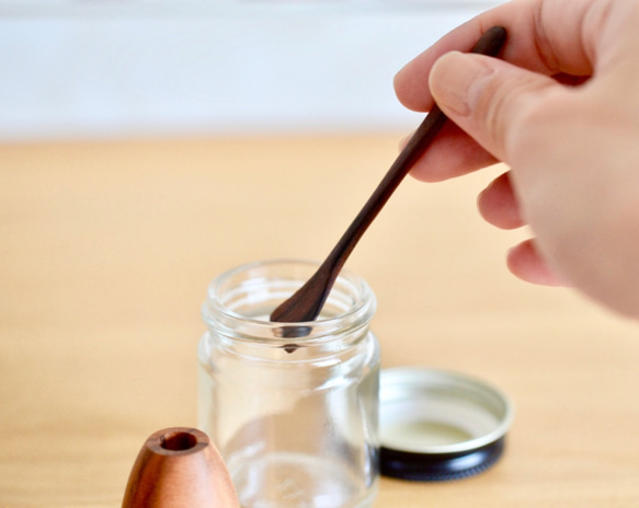 【木製】薬味さじスタンド 4枚目の画像