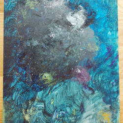 絵画☆原画(1点限り)『宇宙の果て』(アクリル水彩画 2021年10 絵画☆原画(1点限り)『宇宙の果て』(アクリル水彩画 2021年10