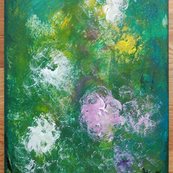 絵画アート☆原画(1点限り)『水平線のない世界』(アクリル 絵画アート☆原画(1点限り)『水平線のない世界』(アクリル