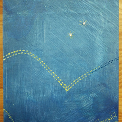 絵画☆原画（1点限り）「年輪（NENRIN）Tree rings」（アクリル