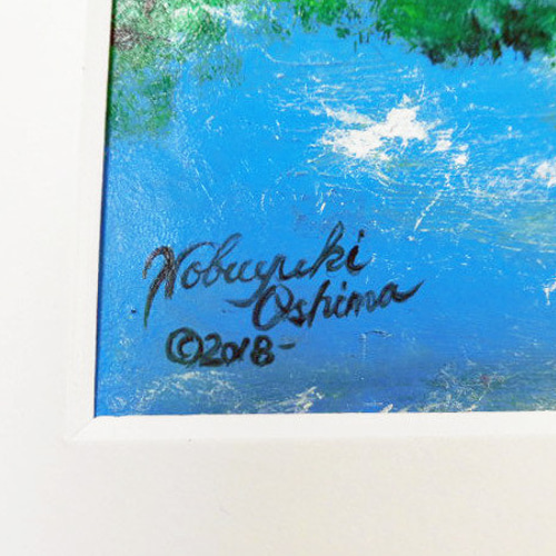 アクリル絵画「the TREE」原画 額装品【手描き/木・樹木・自然 アクリル絵画「the TREE」原画 額装品【手描き/木・樹木・自然