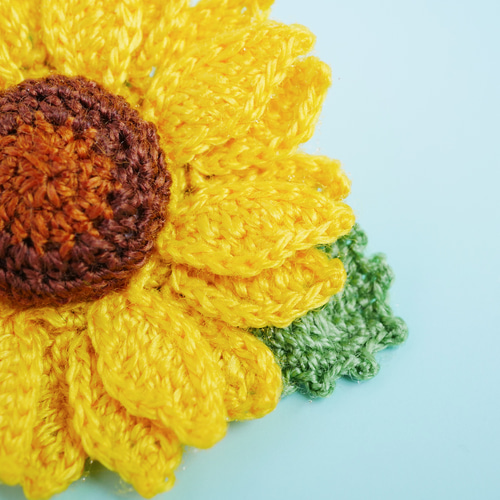 美品✳︎Trovelore トロベローレ 向日葵　ブローチ　ひまわり　イエロー Trovelore ブローチ/SUNNY SUNFLOWER | Lido オンラインショップ