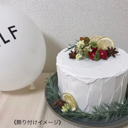 【トッパー1点プレゼント】クレイケーキ/ケーキトッパー　イミテーションケーキ　フェイクケーキ 3枚目の画像