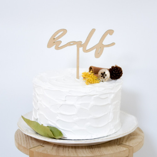 トッパー1点プレゼント】ぺたぺたナッペ クレイケーキ /フェイクケーキ