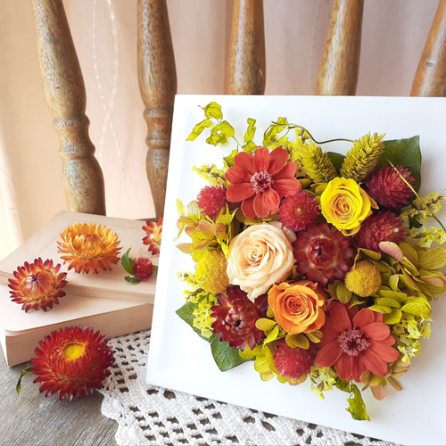 ＊*..Autumu garden.＊°.秋色インテリア　プリザーブドフラワー Autumu garden.＊°.秋色インテリア プリザーブドフラワー 和風