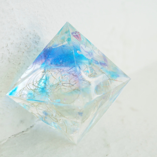 【(*´꒳`*)】貯蓄する力を高めるお城形オルゴナイト☆他１点 置物 オルゴナイト 六芒星 金箔 ストーン チャクラ 幸運 パワー