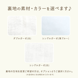 再販◆花柄 立体型マスク◆ コットン 青 ブルー 春夏 ノーズワイヤー選択OK【受注製作】 5枚目の画像