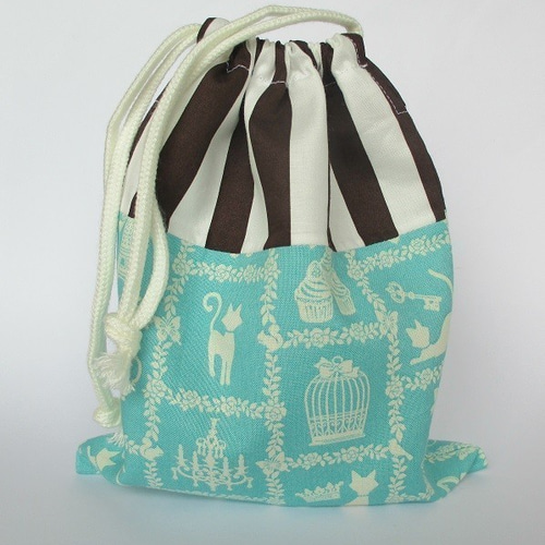 給食袋コップ入れ２枚セット 2枚セット】給食袋＊コップ袋＊コップ入れ＊巾着袋＊猫＊ねこ