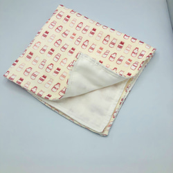 FUROSHIKI風呂敷  牛乳びん　50㎝×50㎝　6重ガーゼ 5枚目の画像