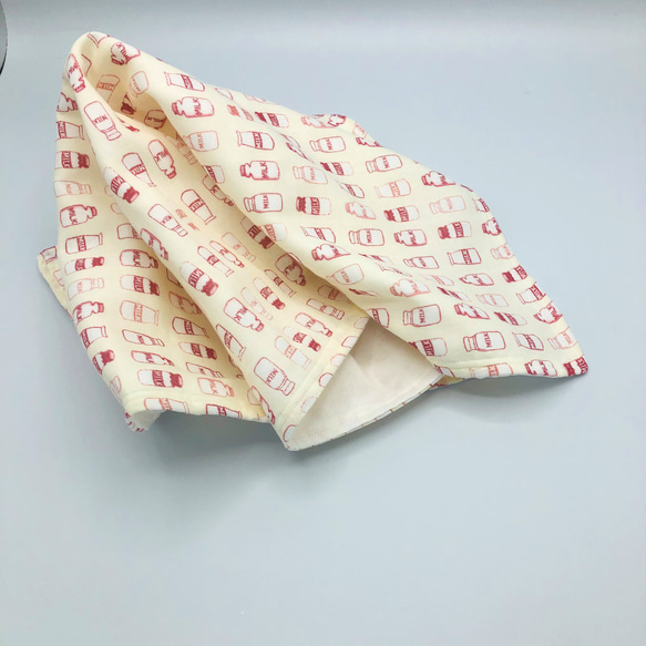 FUROSHIKI風呂敷  牛乳びん　50㎝×50㎝　6重ガーゼ 7枚目の画像