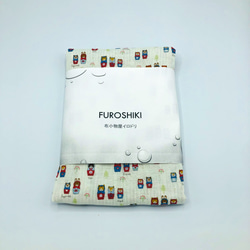 FUROSHIKI 風呂敷　どうぶつマトリョーシカ　4重ガーゼ　50㎝×50㎝ 5枚目の画像