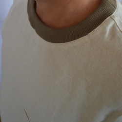 ヘンプ100％　Tシャツ　メンズ　男性向け　オーガニック　天然素材　カットソー　日本製 4枚目の画像